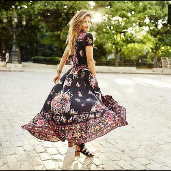 Seville Boho Maxi Dress - Picture 2 of 10